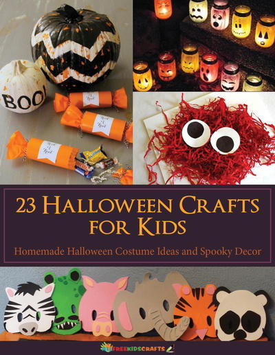 Download Free 75 Halloween Crafts For Kids Sorted By Age Allfreekidscrafts Com PSD Mockup Template