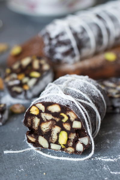 Italian Chocolate Salami