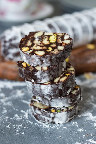 Italian Chocolate Salami