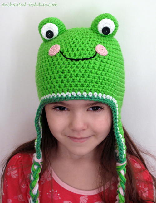 Crochet Frog Hat