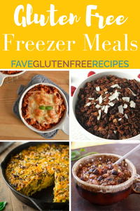 25 Gluten Free Freezer Meals