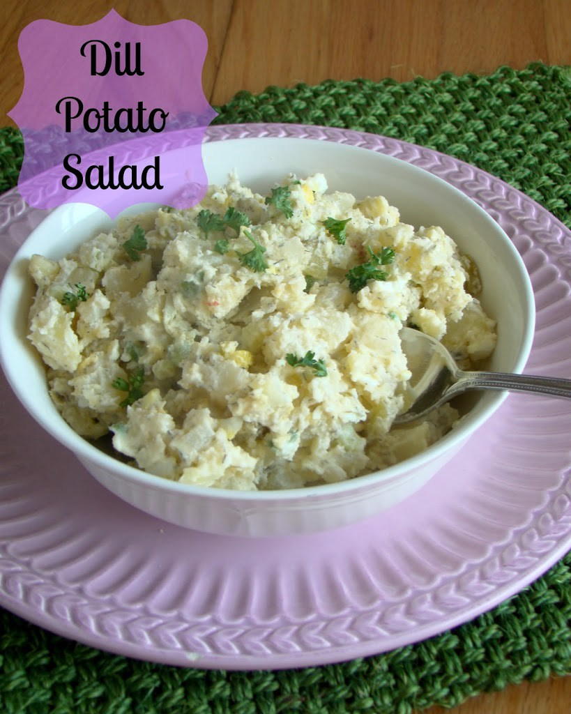 Creamy Dill Potato Salad | FaveSouthernRecipes.com