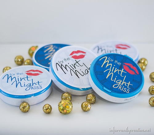 Midnight Kiss Mints Printable
