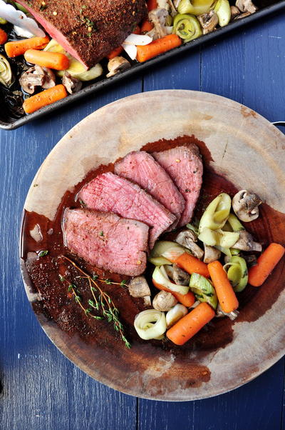 One-Pan Oven Roast with Vegetables