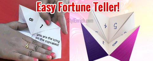 DIY Origami Fortune Teller