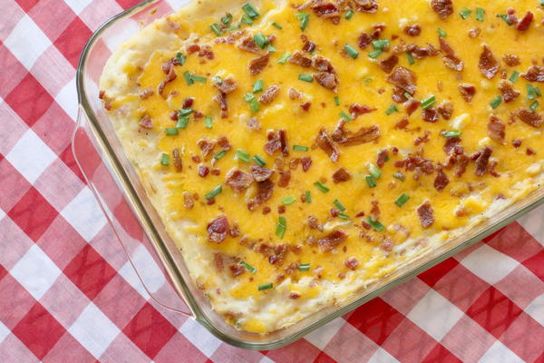 Fully Loaded Potluck Potato Bake