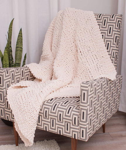 Heavenly Ivory Throw