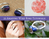 54 Simple Wire Jewelry Making Tutorials | AllFreeJewelryMaking.com