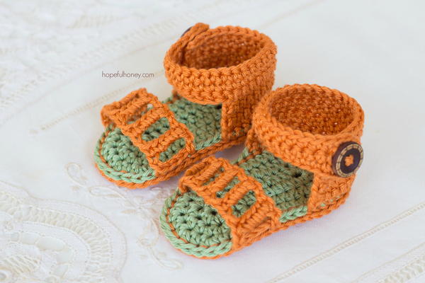 Honeysuckle Baby Sandals