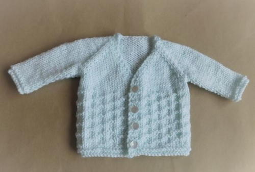 Powder Blue Baby Cardi