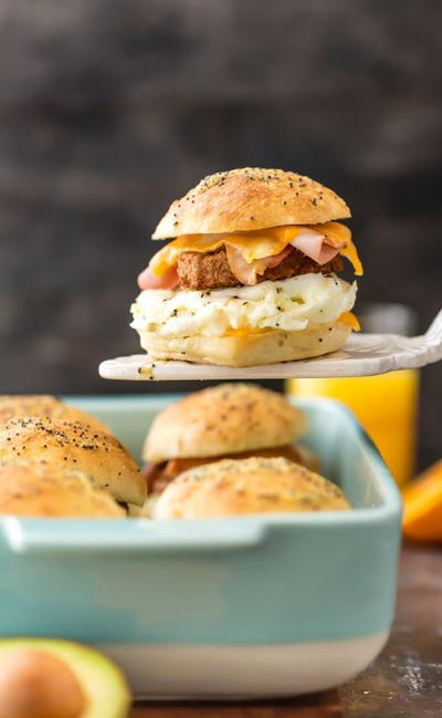 Baked Breakfast Sliders