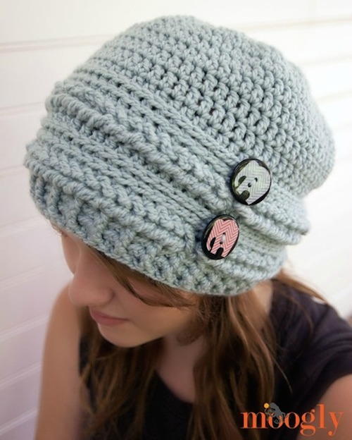 Ups and Downs Slouchy Beanie