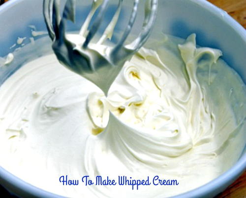 How To Make The Best Whipped Cream 