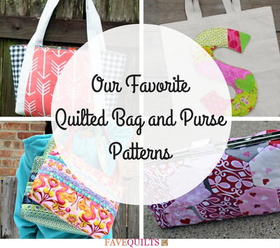 19 of our Favorite Quilted Bag and Purse Patterns | FaveQuilts.com