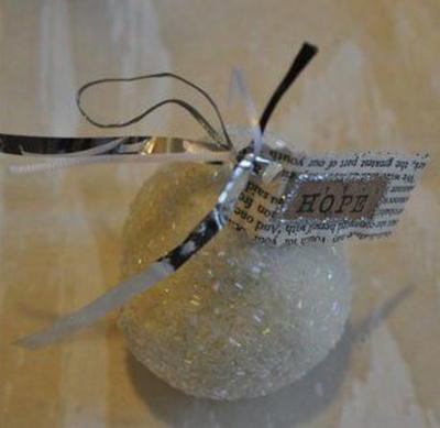 Precious Christmas Ornament Keepsake and Hostess Gift