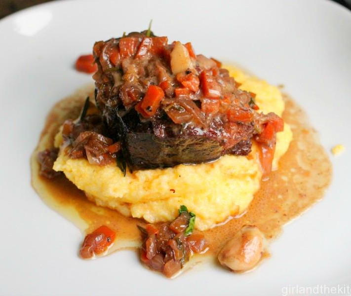 Braised Short Ribs with Creamy Polenta | TheWineBuyingGuide.com