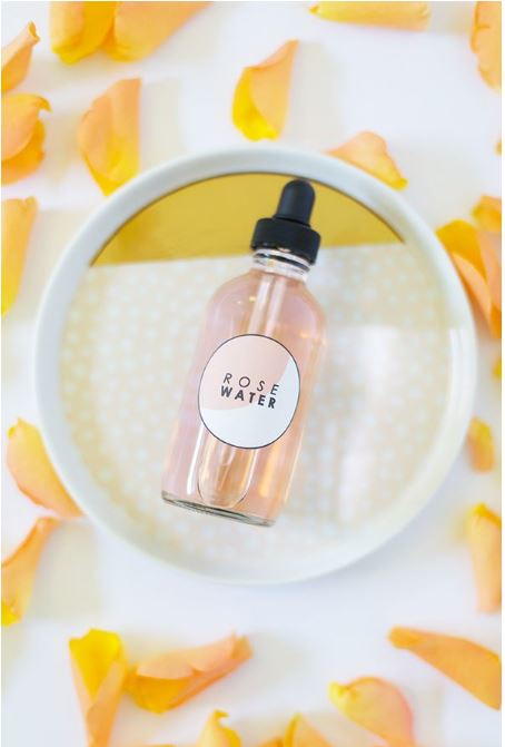 DIY Wedding Favors Rose Water Recipe