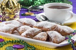 Mardi Gras Beignets Mrfood Com