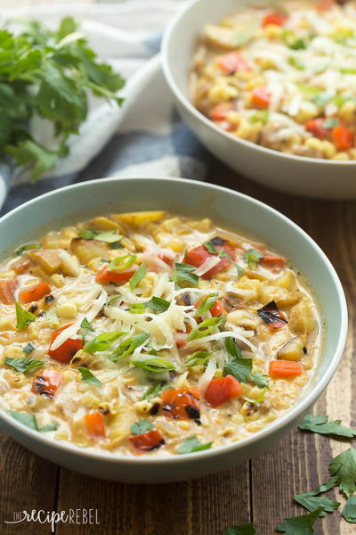 Smoky Southwestern Potato and Corn Chowder