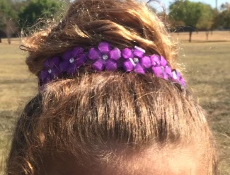 Bun Wrap Flower Hair Accessories