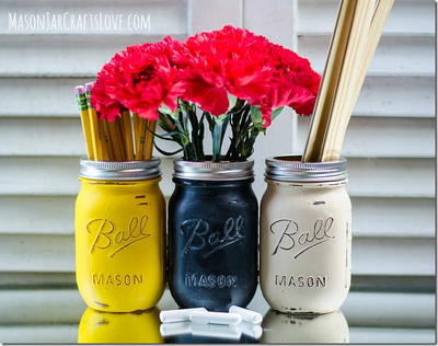 Mason Jar Back to School Craft