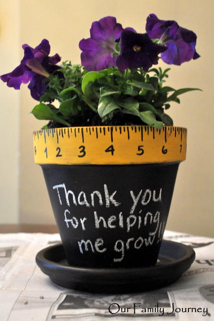 Teacher Thank You Potted Plant
