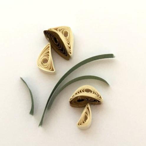 Paper Mushroom Quilling Designs