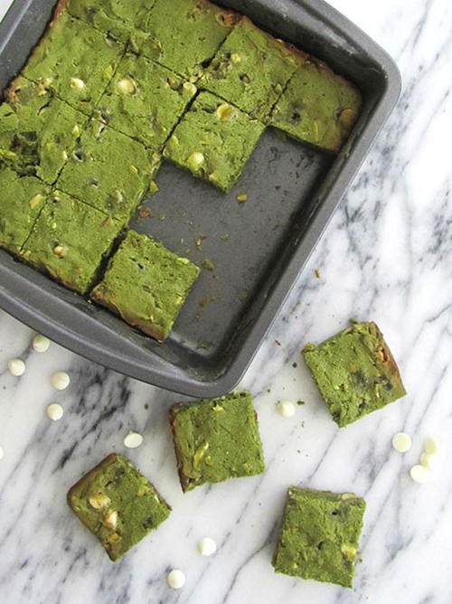 Green Tea Brownies