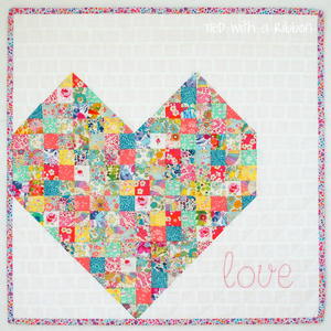 I-Heart-You Mini Quilt