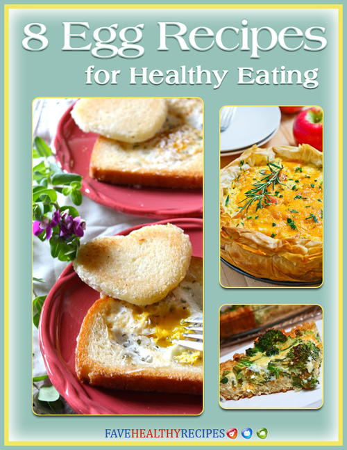 8 Egg Recipes for Healthy Eating free eCookbook
