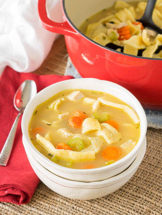ScratchMade Turkey Noodle Soup