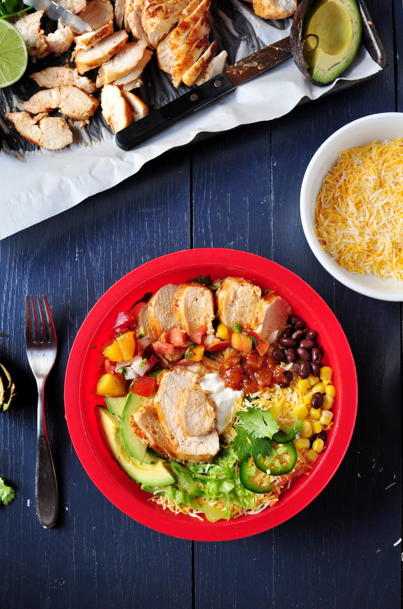 Grilled Chicken Burrito Bowl