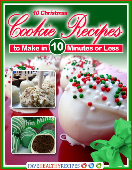 10 Christmas Cookie Recipes to Make in 10 Minutes or Less Free eCookbook