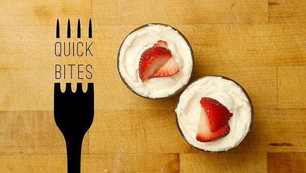 Lazy Girls Mini No-Bake Cheesecake