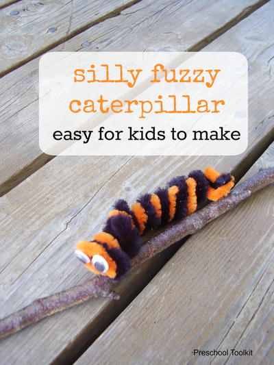 How to Make a Fuzzy Little Caterpillar