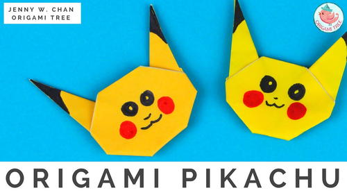 Origami Pikachu (Pokemon)