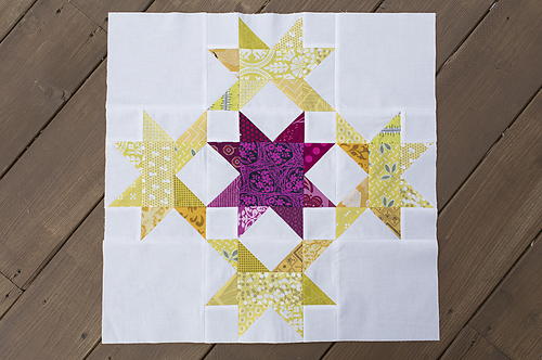 Radiant Splendor Quilt Block