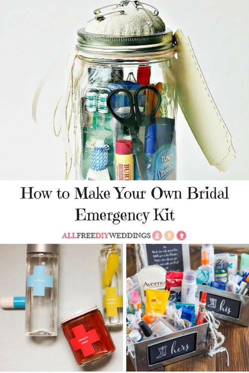 How to Make Your Own Bridal Emergency Kit