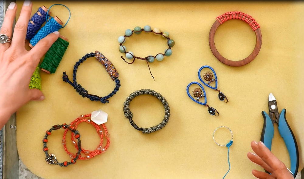 Macrame Material Ideas + How to Knot Over a Form