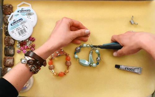 Makerbead String How to String Beads Impeccably | FaveCrafts.com