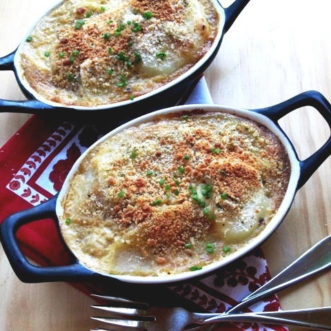 Colombian Catfish and Potato Bake