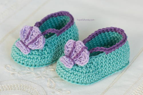 mermaid baby shoes