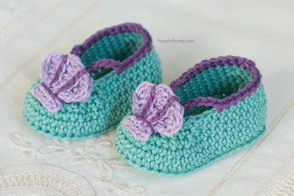 Mermaid Baby Booties