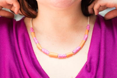 Colorful and Easy Beaded Necklace