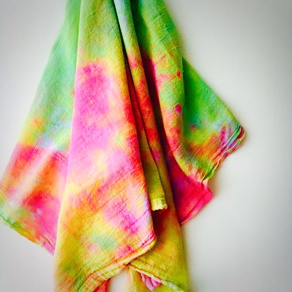 Tie-Dye Tea Towels