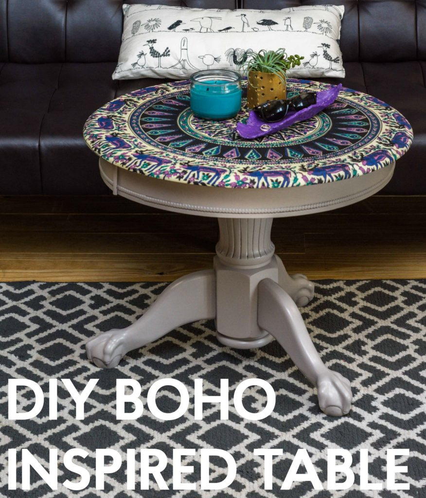 DIY Boho Inspired Table DIYIdeaCenter.com