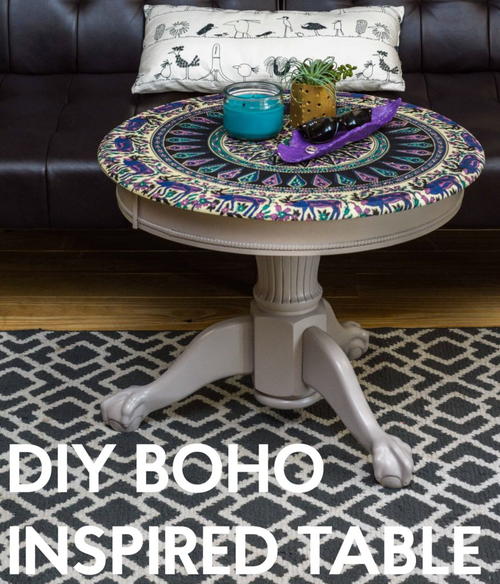 DIY Boho Inspired Table 
