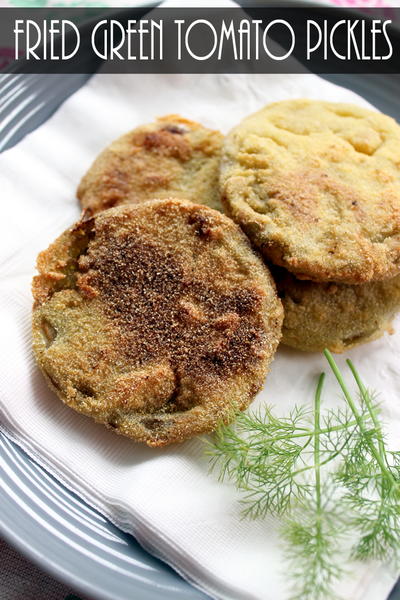 Fried Green Tomato Pickles