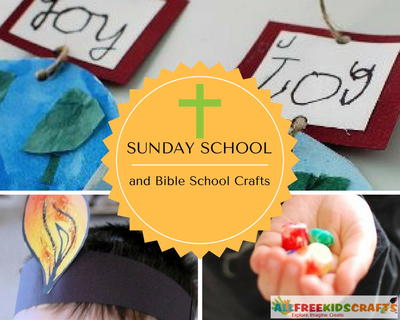 40+ Sunday School Crafts and Bible School Crafts for Kids