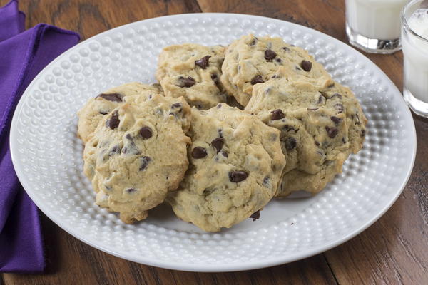 Lighter Chocolate Chip Cookies